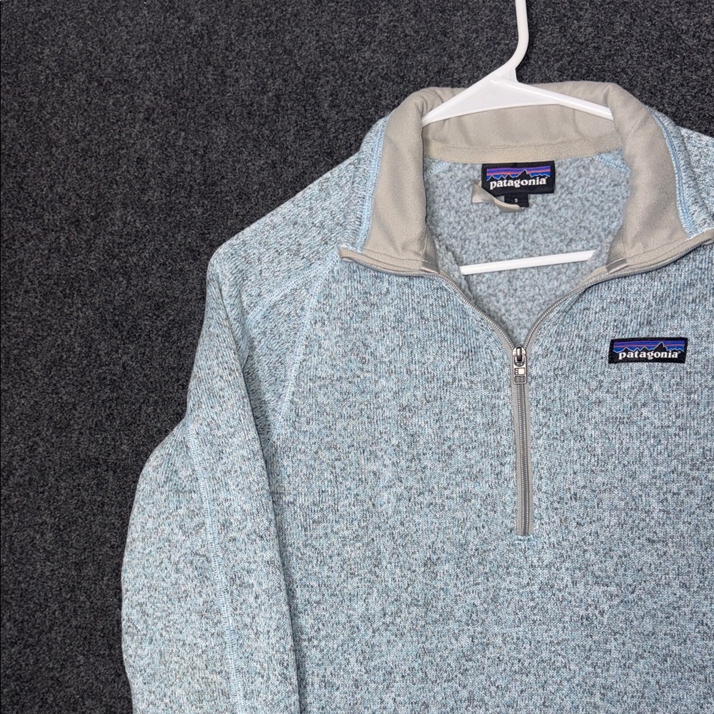 Patagonia Blue-Gray QuarterBetter Sweater -Zip Fleece Small - Picture 7 of 8